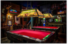 Vintage Pool Table Light  3-light Rustic Billiards Light Fixtures With Tiffan   