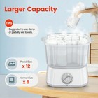 New Mini Hot Towel Warmer Steamer Holds 12 Towels Spa Salon 110v