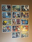 1966 Topps Batman Black Bat Lot Of 14 Cards Vg Ex Joker Rc