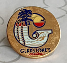 Gladstone s Restaurant Malibu California Travel Lapel Pin Gold Tone Vintage