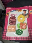 Vintage Toy Food Play Set Blue Box Lot New On Cards Nos Noc No  3813-2 3813-5