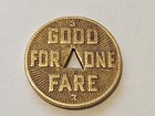 Pittsburgh Railways Co  Transit Token 1922
