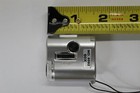Ckstamps  60x Pocket Mini Magnifier Microscope Loop W led Uv Light color silver