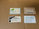 4 Vintage Department Store Credit Cards Richway Rich   s Peachtree Charge-plate   