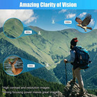 Day   Night Vision 80x100 Zoom Hd Monocular Starscope Monocular Telescope Bak4