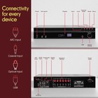 Pyle Pt875bt 5 2 Channel  Arc Hi-def 2-way Hifi Bluetooth Home Theater Amplifier