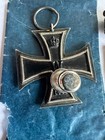 Medal German Ww1 Iron Cross 2nd Class In Packet   Ribbon Bar - Sy   Wagner Maker