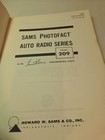 Original Sams Photofact Auto Radio Series Service Repair Manual Book Ar-209
