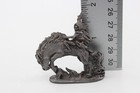 Pewter Fantasy Wizard Riding Nightmare Horse - 2  Metal Miniature Figurine