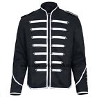 Banned Military Drummer Jacket Black Parade Jacket Goth Punk Adam Ant Vtg Style