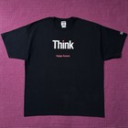 Vtg 90s Ibm Think Pad Computer Tech T-shirt Sz Xl Apple Microsoft Black Flawless