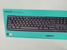 Logitech Mk270 Full-size Wireless Combo Keyboard   Mouse 920-004536 Black