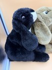 Lot Of 4 Weighted Animal Alley Bunny Rabbit Plush Toys R Us Black White Stuffed