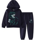 Toddler Boys Hoodie   Pants Set - Kids Sweatshirt Outfit 2-7 Years  Cozy Wear