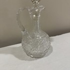 American Brilliant Brilliant Period Cut Glass 7 25  Cruet  C  1900 Read