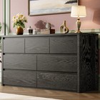 7 Drawer Dresser Chest Of Drawers Modern Dresser Storage Cabinet New For Bedroom