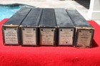 Vintage Lot Of 5 Ampico Reproducing Piano Rolls -  Read Desc For Titles