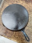  fully Restored  Wagner  10 Cast Iron Skillet Pan 12  Early Logo Seasoned Flat