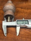 2 Wood Estate Finial  For 1-3 8  Pole 