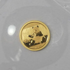 2017 China 10 Yuan Panda 1 Gram  999 Fine Gold Mint Sealed