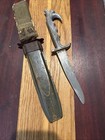 Wwii Vintage Phillipines Theatre Knife W  Usa M8 Scabbard Sheath 
