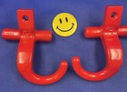      99-06 Chevy Silverado Tahoe 1500 Gmc Sierra Tow Hooks  red Powder Coated