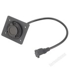 For Ezgo Txt Rxv Charger Port Cover Plate Adapter Lithium Battery   120v Plug