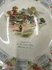 Vintage Plate 8 25    Rhame North Dakota 1913 Promotional Calendar Advertisement