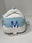 Rare Gund Pusheen Milk Plush Cat Kitty Blue White Stuffed Animal