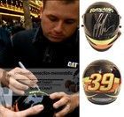 Ryan Newman Signed Tornados Auto Racing Mini Helmet Nascar Autograph Proof Coa