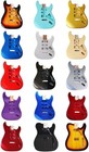 Sunburst Electric Guitar Body Poplar Hsh For Diy Fender Strat Guitar Accessory 