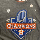 Houston Astros Fanatics T-shirt Men Xl Charcoal Grey 2022 World Series Champions