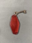 Vintage Hotel Motel Room Skeleton Key And Fob - Mid Town Motel Elko Nevada