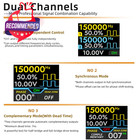 Dual-channel Pulse Signal Generator With Adjustable Servo Motor Drive   Square