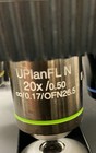 Olympus 20x 0 50 Uplanfl N Inf 0 17 fn26 5  uplfln20x  Microscope Objective 