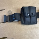 Black Tactical Nylon Police Security Guard Duty Belt Utility Kit System