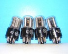 6sl7gt Ge Vintage Radio Audio Amplifier Electron Vacuum Tubes 4 Valves Tested