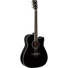 Yamaha Fgx830c Dreadnought Acoustic-electric Guitar  Solid Spruce Top  Black