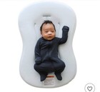 Snuggle Me Baby Lounger Curve 0-6 Months Premium Organic Cotton Blue Bell