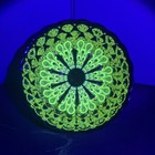 Chinese Royal Teacup Peacock Tail  Golden Handmade Uv Decorative 