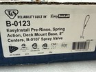 T s B-0123 Pre-rinse Unit Easyinstall 8    Deck Mount New Open Box Factory Sealed