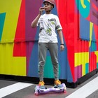 Jetson All Terrain Electric Hoverboard Self Balancing Scooter Led Lights  Purple