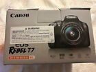 Canon Eod Rebel T7  Dslr Camera Plus Accessories -- New