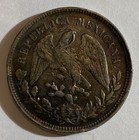 1902 Zs Mexico Un Peso Silver Coin  Xf