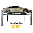 8500 Lbs Katool  Four Post Parking Lift 4 -post Storage Service Car Lift Casters