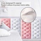 10x 3d Foam Panels Leather Style Wall Sticker Tile Self-adhesive Wallpaper Decor