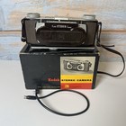 Vintage Kodak Stereo Camera 3d 35mm W  Box Loaded Kodachrome Film Untested