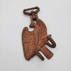 Vintage German Military Eagle Hanger Hook Swivel Plated Wwi Era 5 5  Antique