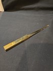 Vintage Mercedes-benz Logo Brass Desktop Letter Opener 