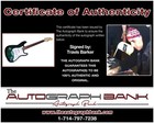 Travis Barker Blink 182 Authentic Signed Electric Guitar W cert Autographed Bg3